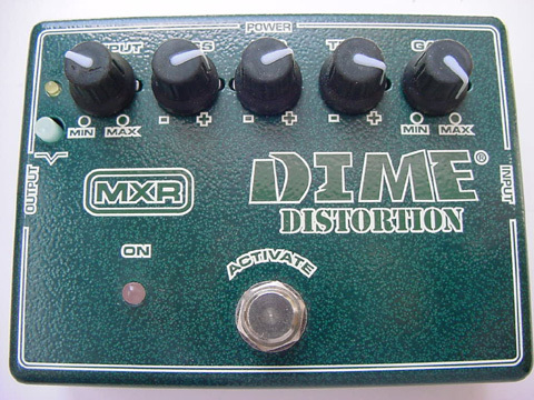 dime mxr distortion