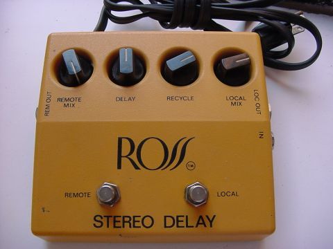 ross stereo delay