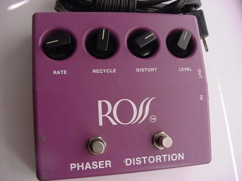 ross phaser distortion pedal